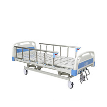 Cheap 3 function manual hospital bed medical adjustable